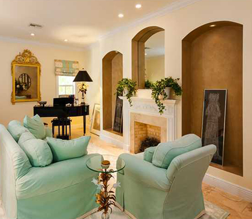 LITTLE YELLOW HOUSE LIVING ROOM